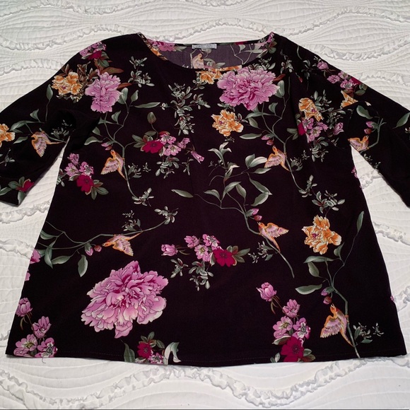 Dark Purple Blouse - Never Worn (bin1) - Picture 2 of 7